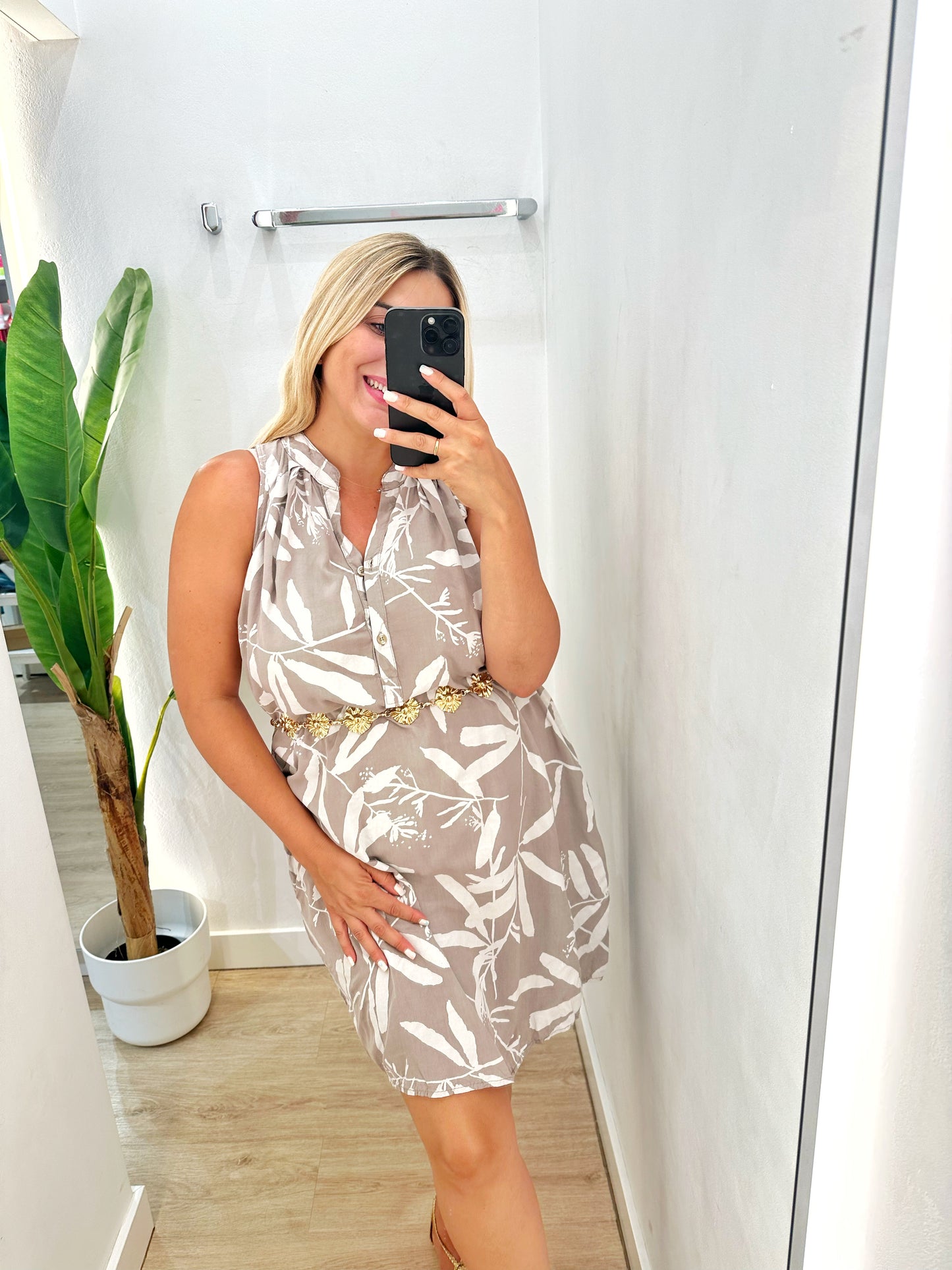 Vestido Hoja