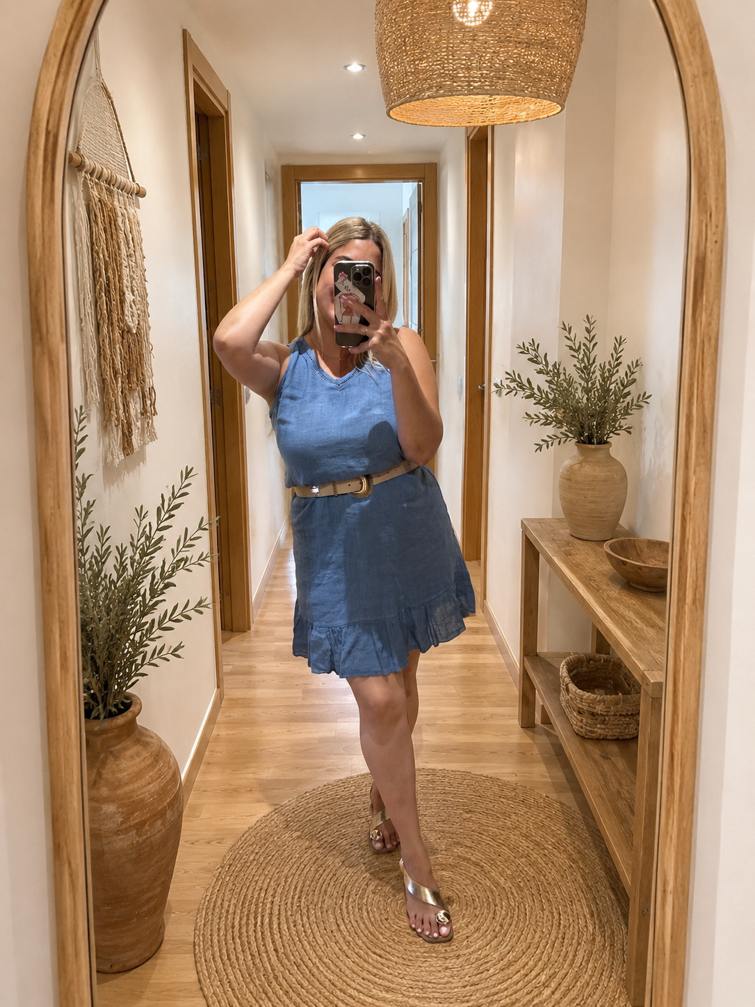 Vestido lino