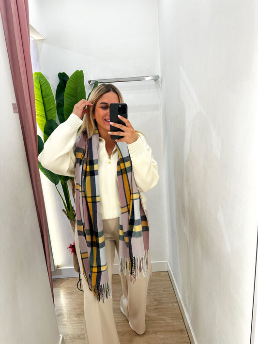 Bufanda cuadros