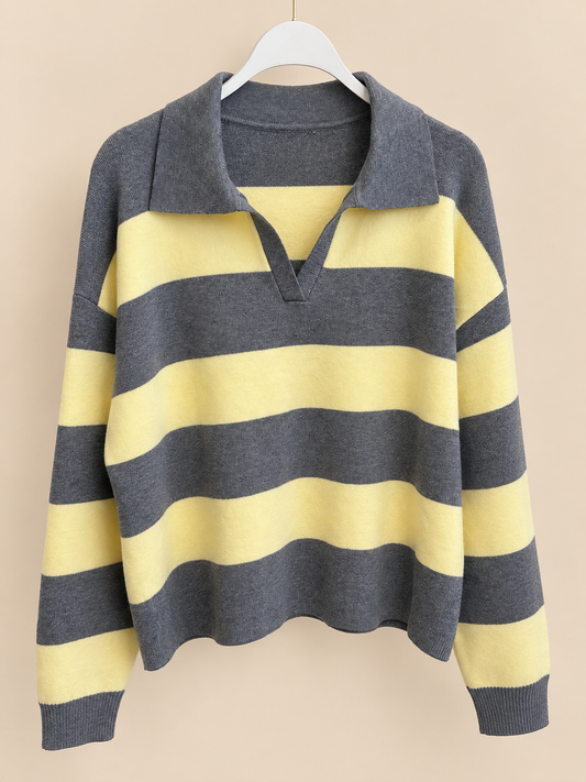 Jersey polo rayas