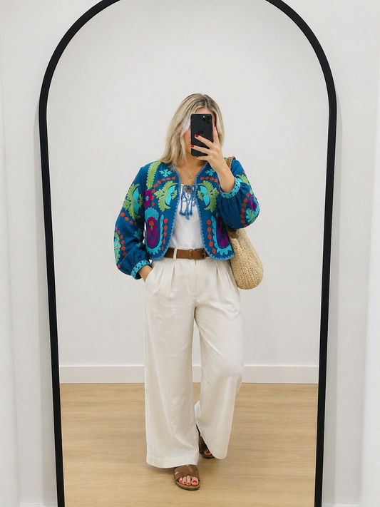 Chaqueta bordada