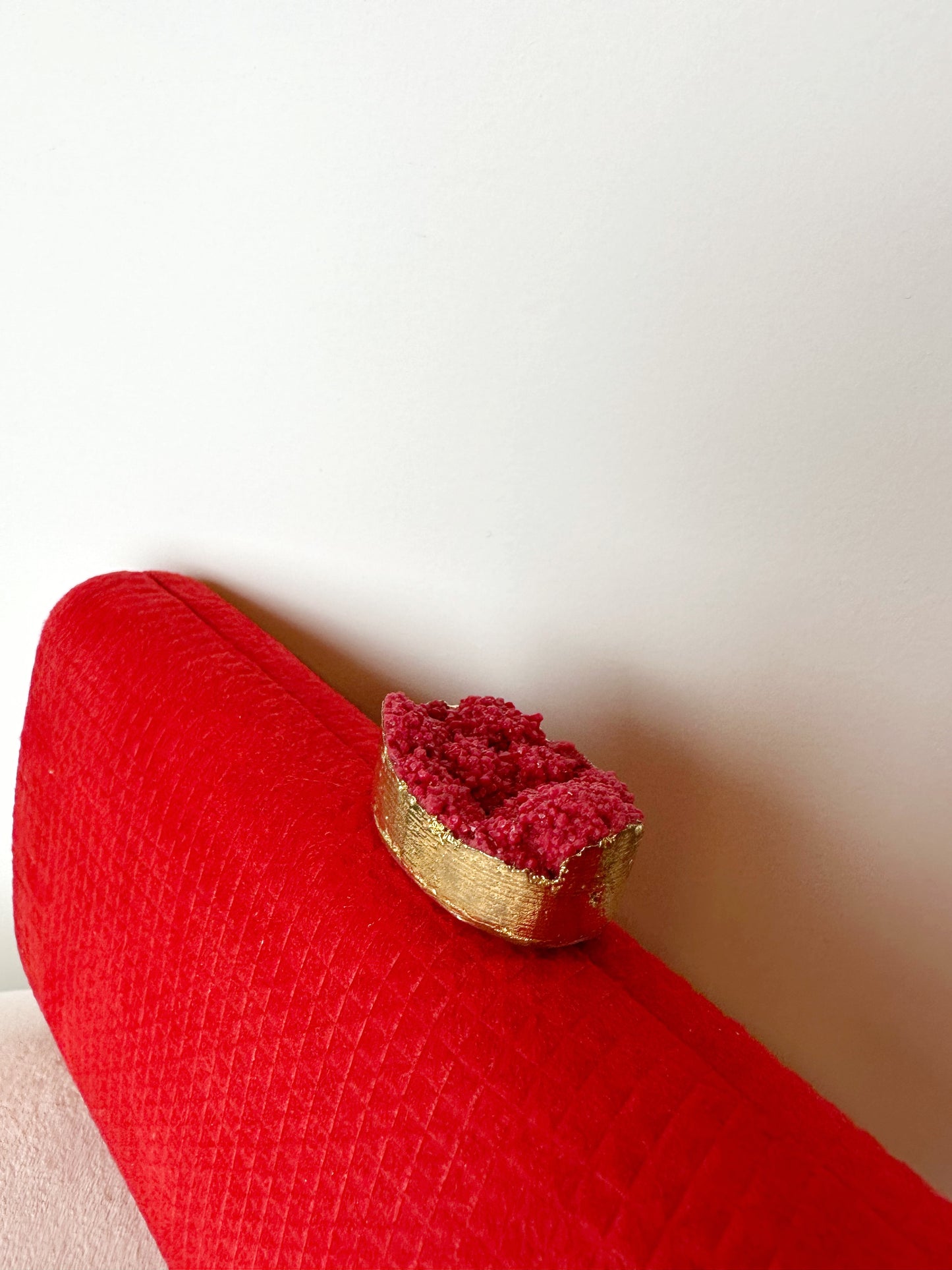 Clutch Rojo piedra