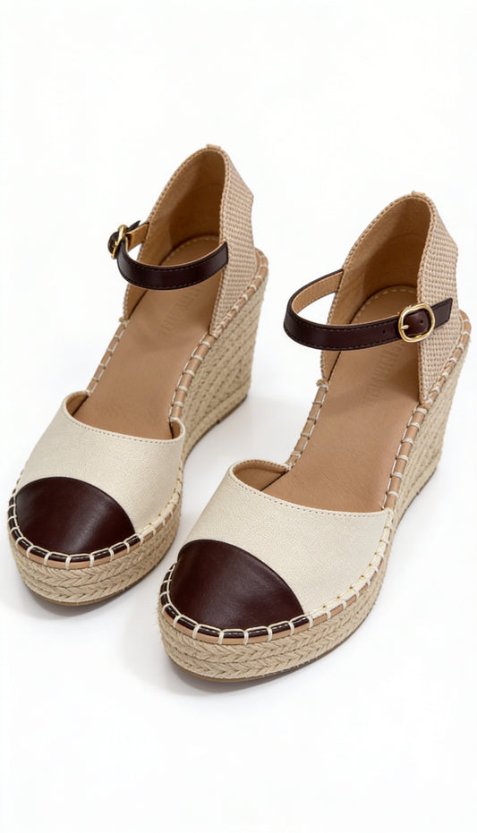 Cuña bicolor esparto