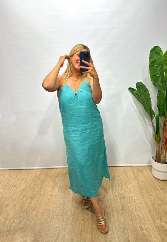 Vestido Lino aro