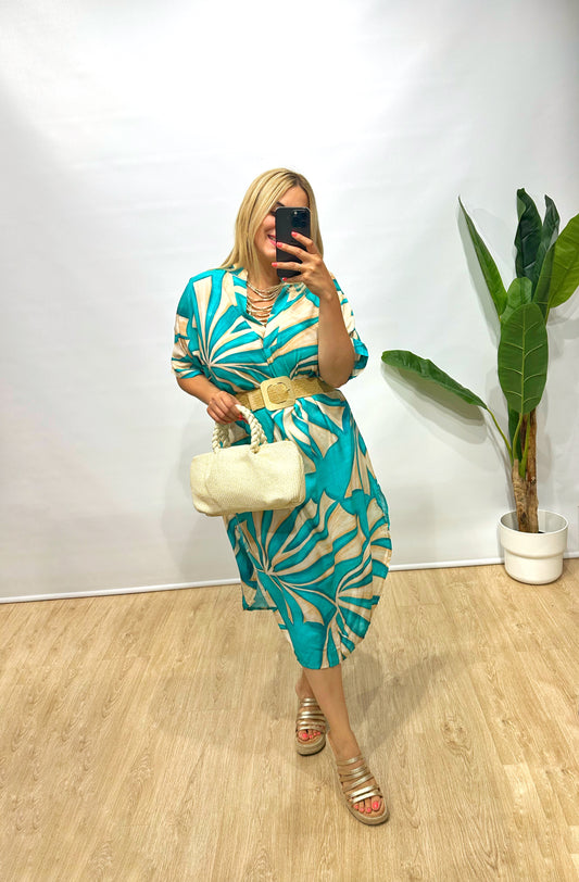 Vestido tropical