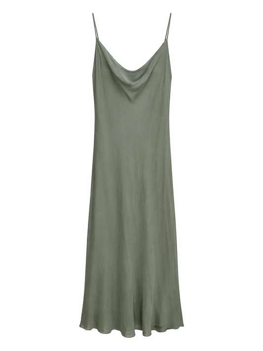 Vestido raso tirante