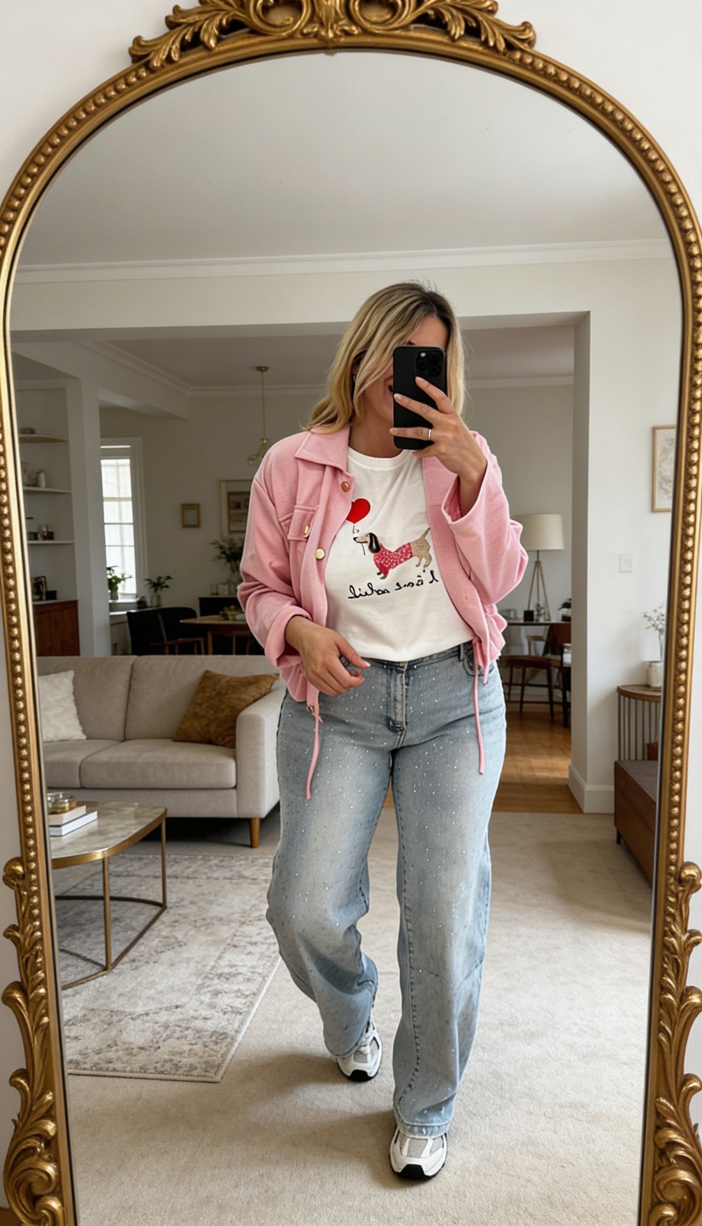 Camiseta perrito corazón