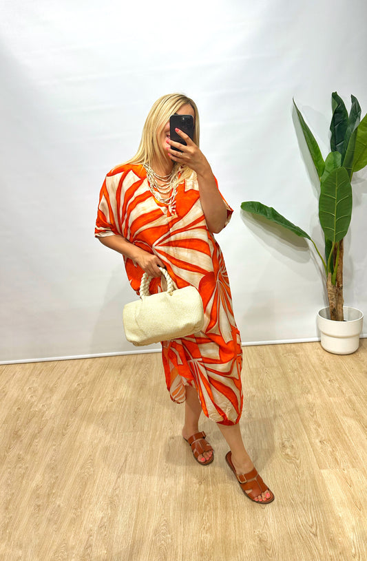 Vestido tropical