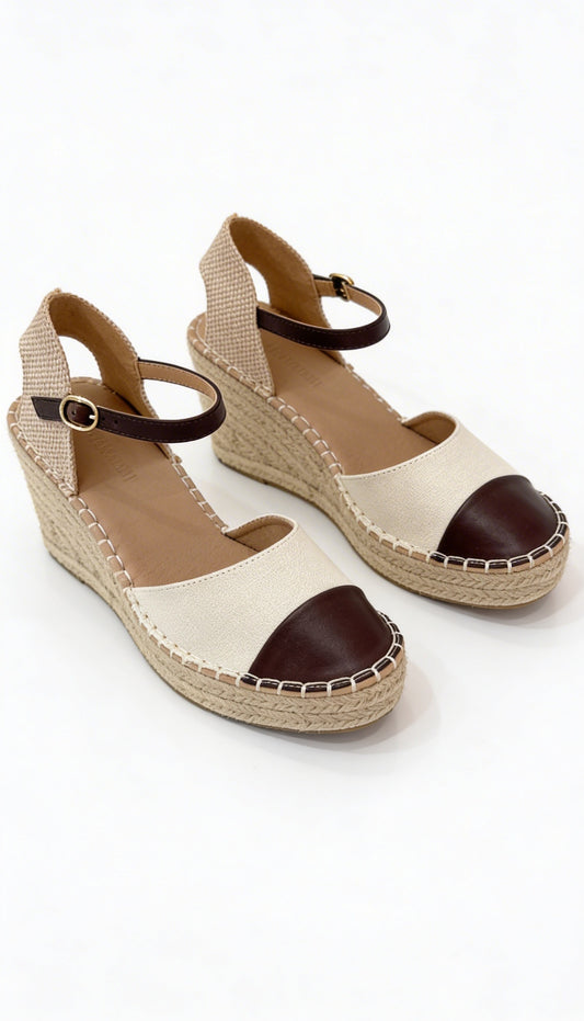 Cuña bicolor esparto