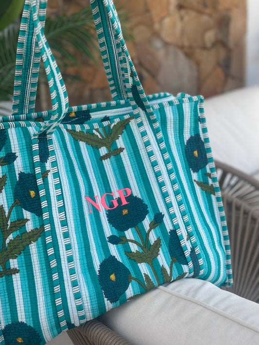 Bolso piscina con cremallera personalizado