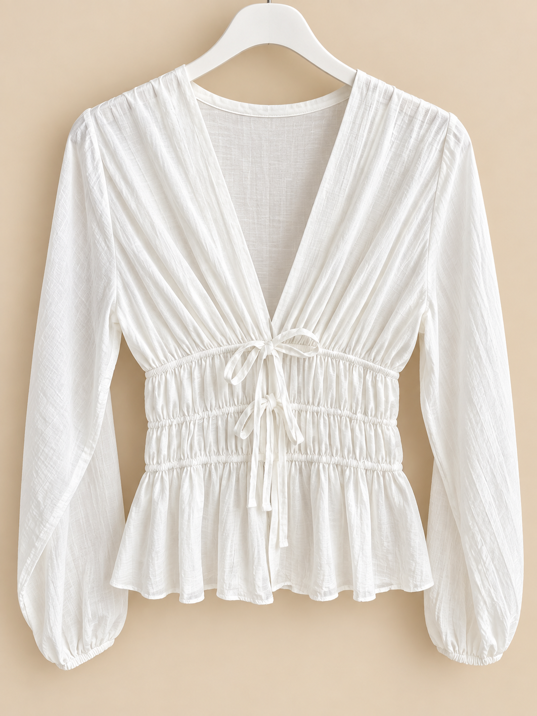 Blusa fruncida