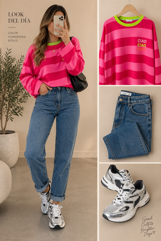 Sudadera Ciao colors