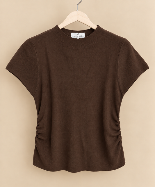 Jersey lateral fruncido