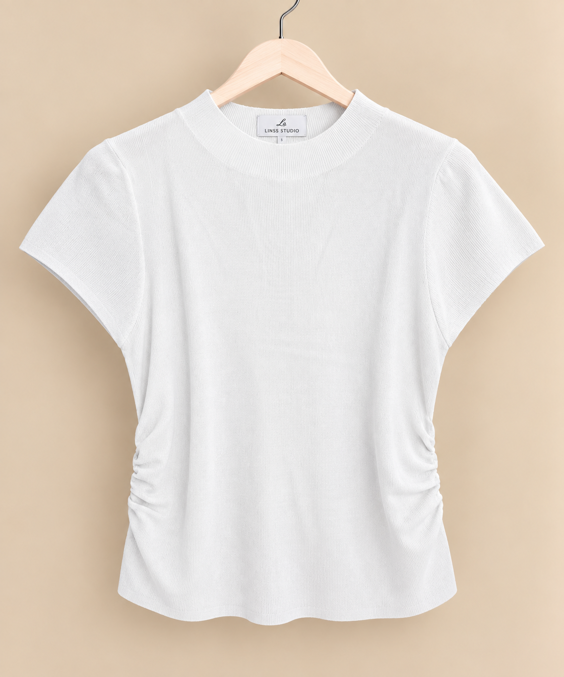 Jersey lateral fruncido