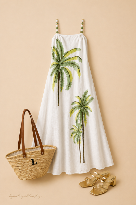 Vestido Palmeras