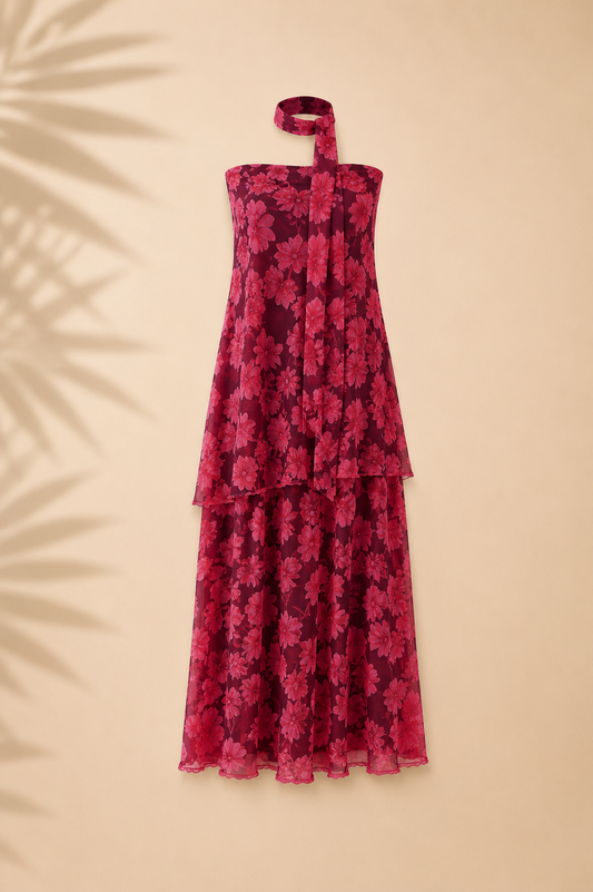Vestido honor choker