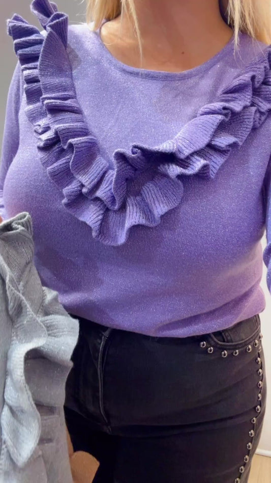 Jersey brillo volante